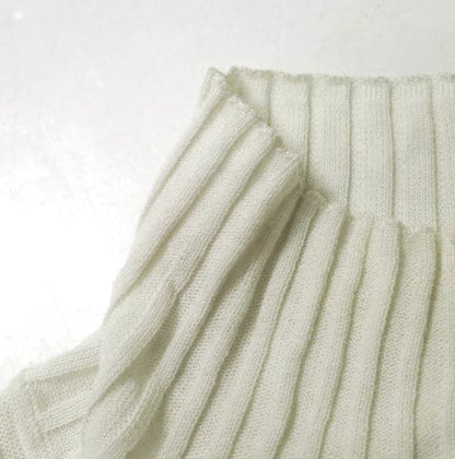 エイチビューティーアンドユース RAYON RIB TURTLE NECK KNIT ニット