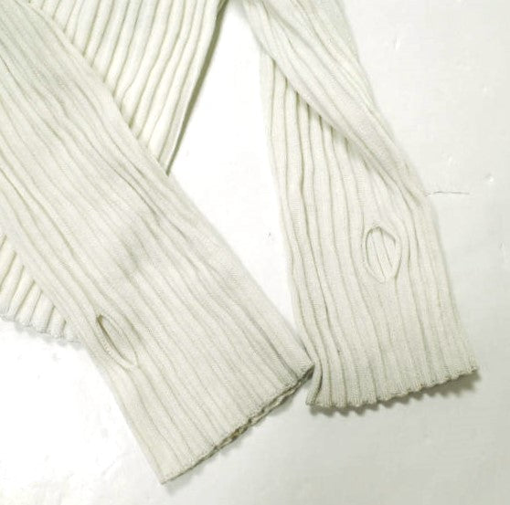 エイチビューティーアンドユース RAYON RIB TURTLE NECK KNIT ニット