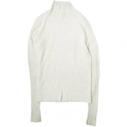 エイチビューティーアンドユース RAYON RIB TURTLE NECK KNIT ニット