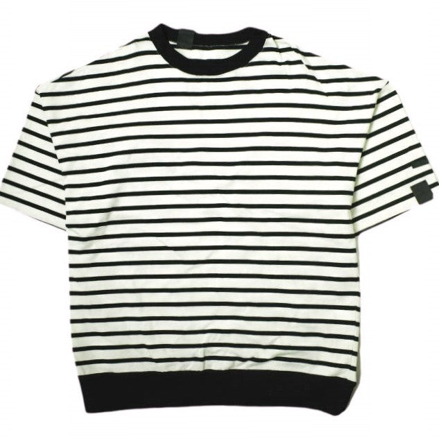 N.HOOLYWOOD B.D クルー ブラック コットン Tシャツ