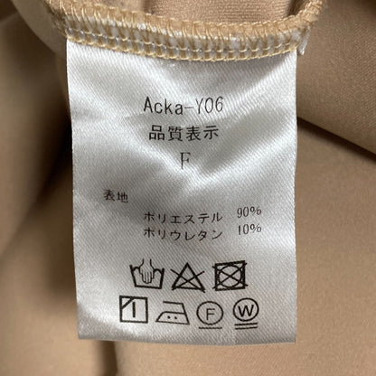 Acka オーバーフレアスウェット