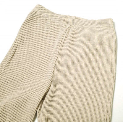 Healthknit ワッフル フレア パンツ 32004 ベージュ