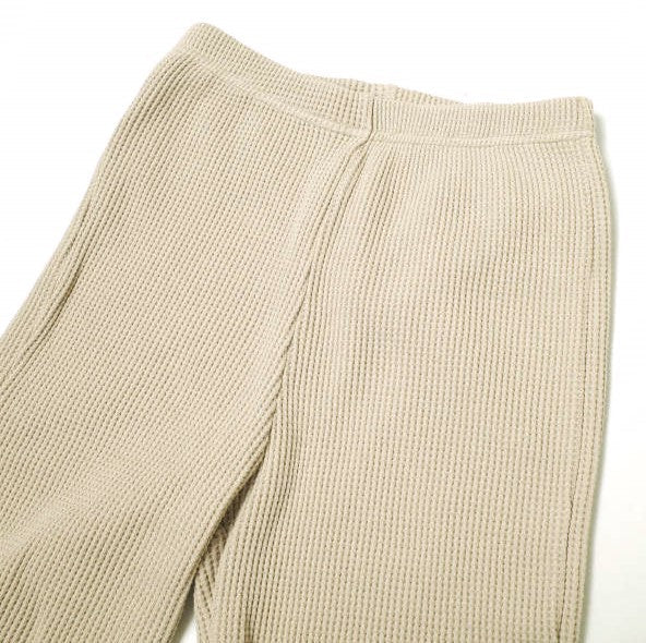 Healthknit ワッフル フレア パンツ 32004 ベージュ