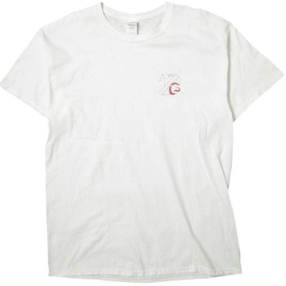 Zepanese Club ロゴ クルーネック Tシャツ L ホワイト