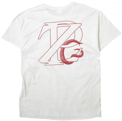 Zepanese Club ロゴ クルーネック Tシャツ L ホワイト