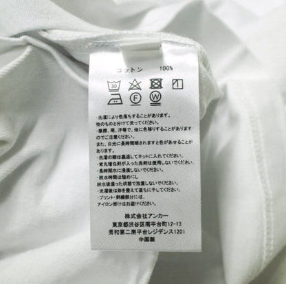 エヌハリウッド ANCHOR INC S S TEE コットン Tシャツ 限定