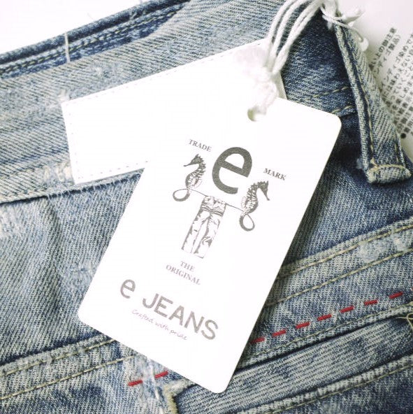 イージーンズ SELVEDGE STRAIGHT 綿 ジーンズ 限定