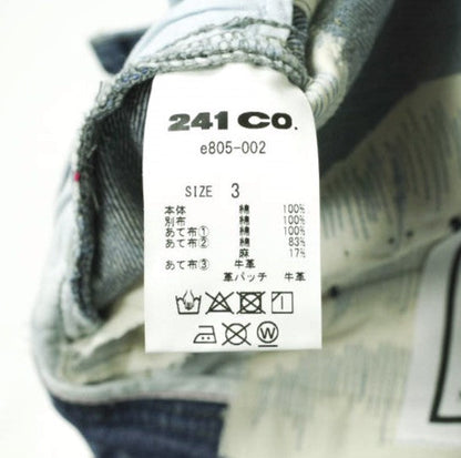 イージーンズ SELVEDGE STRAIGHT 綿 ジーンズ 限定