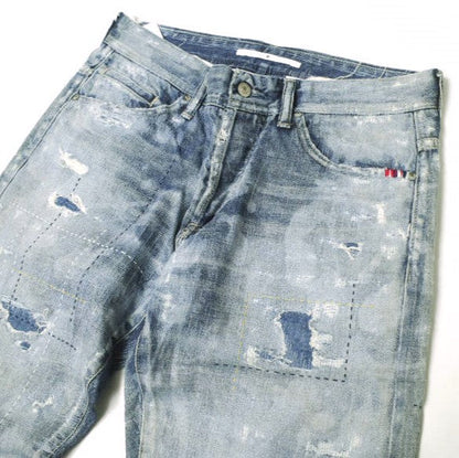 イージーンズ SELVEDGE STRAIGHT 綿 ジーンズ 限定
