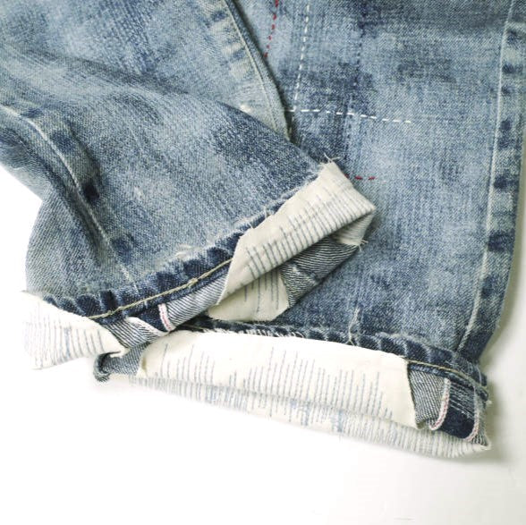 イージーンズ SELVEDGE STRAIGHT 綿 ジーンズ 限定