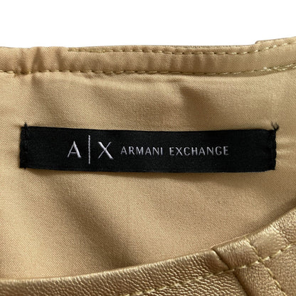 アルマーニエクスチェンジ ショートスリーブプルオーバーブラウス