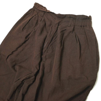 スティーブン アラン タック マハラジャ パンツ M ブラウン
