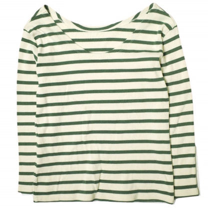 BEAUTY&YOUTH UNITED ARROWS コットン ボーダー 8分袖 トップ