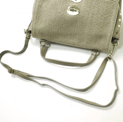 ザネラート POSTINA S DAILY ジュートレザー2wayバッグ