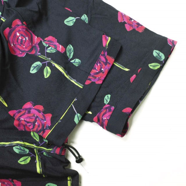 SASQUATCHfabrix. ROSE SAFARI 半袖 レーヨン シャツ