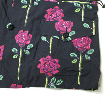 SASQUATCHfabrix. ROSE SAFARI 半袖 レーヨン シャツ