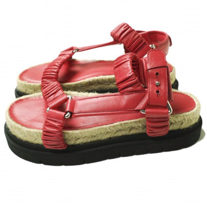 3.1 Phillip Lim ラムレザー プラットフォームサンダル