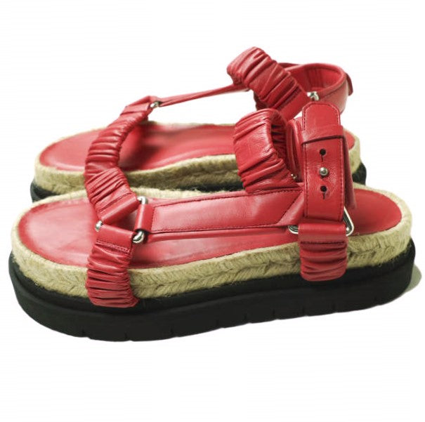 3.1 Phillip Lim ラムレザー プラットフォームサンダル