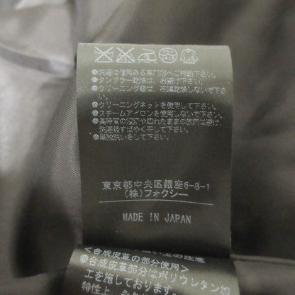 FOXEY NEW YORK ボンデッド モヘア ダッフル コート