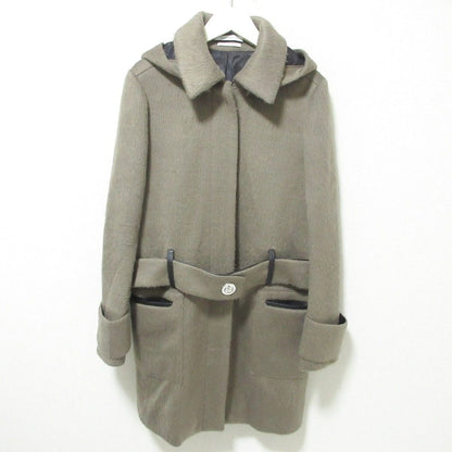 FOXEY NEW YORK ボンデッド モヘア ダッフル コート