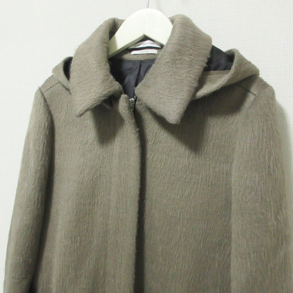 FOXEY NEW YORK ボンデッド モヘア ダッフル コート
