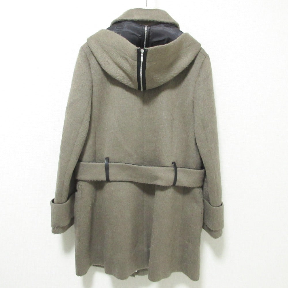 FOXEY NEW YORK ボンデッド モヘア ダッフル コート