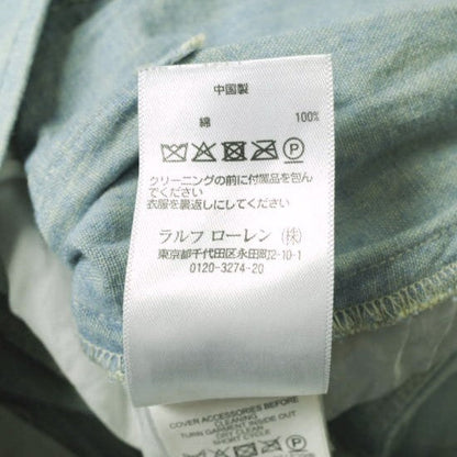 ポロ ラルフ ローレン シャンブレー コットン パンツ