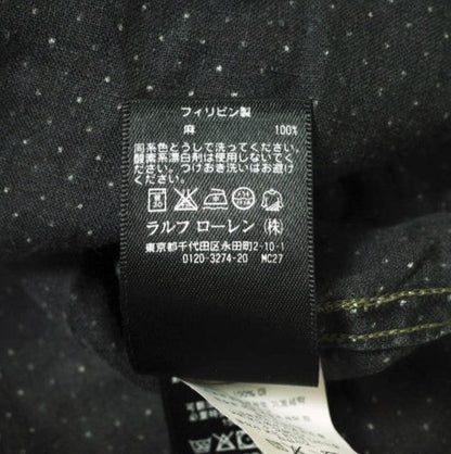 RRL ポルカ ドット リネン プルオーバー シャツ