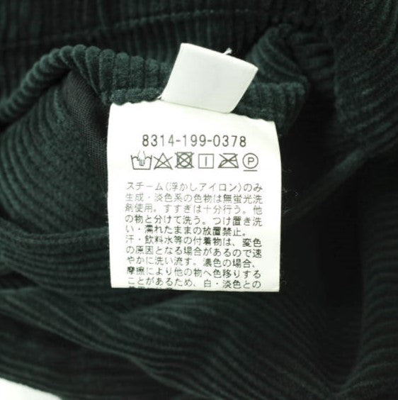 モンキータイム 8W CORD WIDE 1P PANTS コットン パンツ