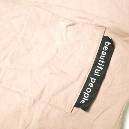 ビューティフルピープル heavy cotton mock neck Tシャツワンピース