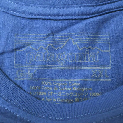 PATAGONIA ガールズ XXL オーガニック コットン Tシャツ