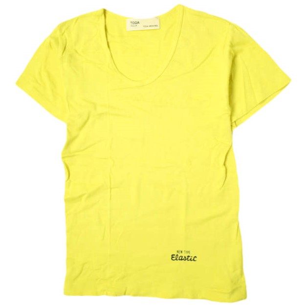 トーガプルラ エラスティックコットンTシャツ