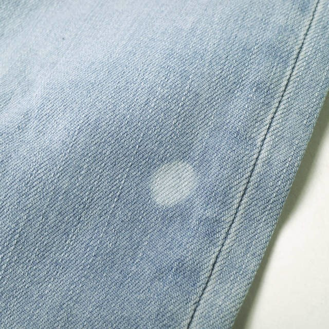 イージーンズ SEA HORSE BOY'S TAPERED コットン ストレッチデニムパンツ