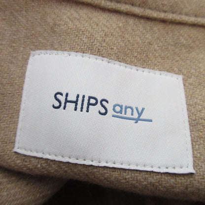 SHIPS any ウールシャツワンピース