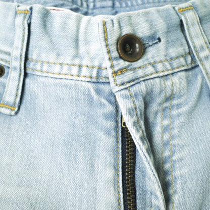 イージーンズ e-L805-039 綿 ストレッチデニムパンツ