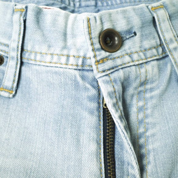 イージーンズ e-L805-039 綿 ストレッチデニムパンツ