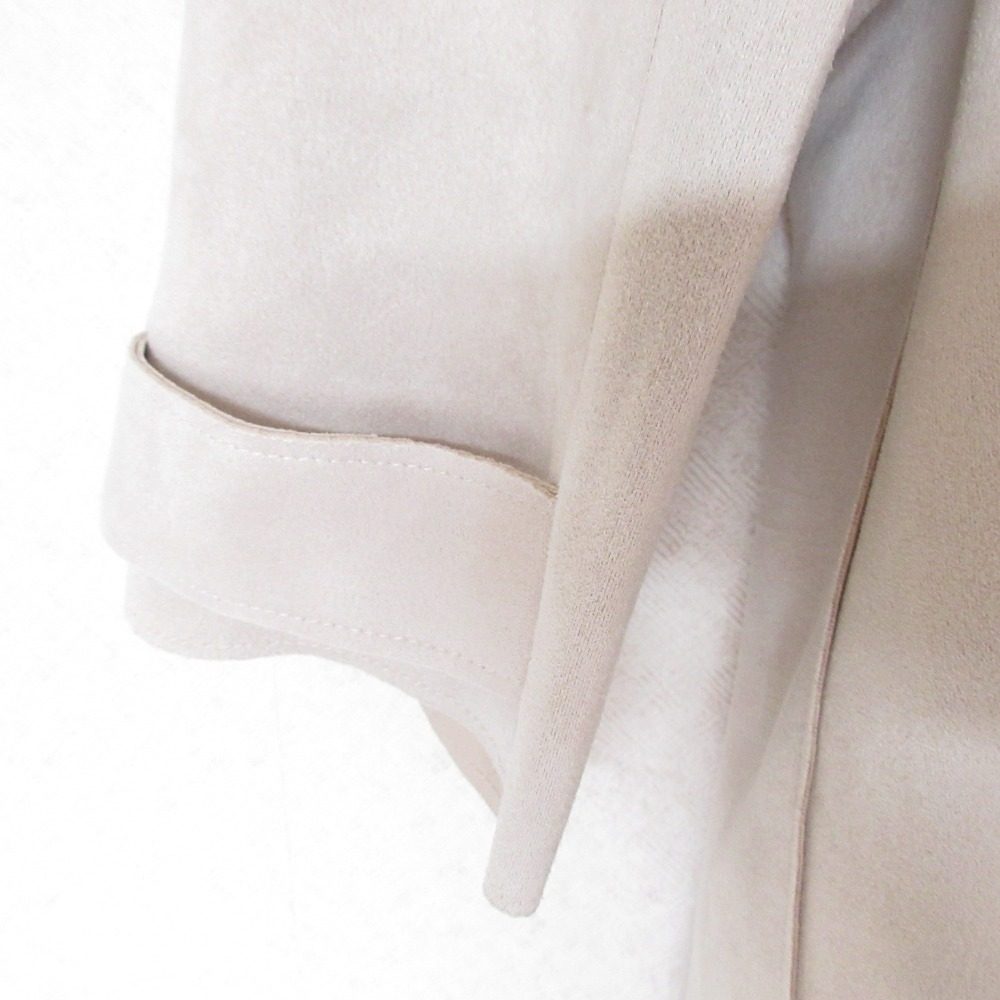 ZARA ストレッチ フェイク スエード コート