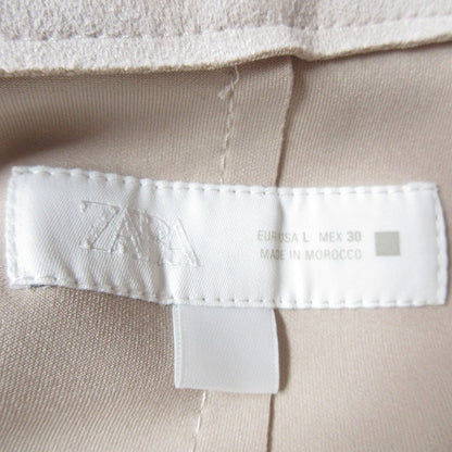 ZARA ストレッチ フェイク スエード コート
