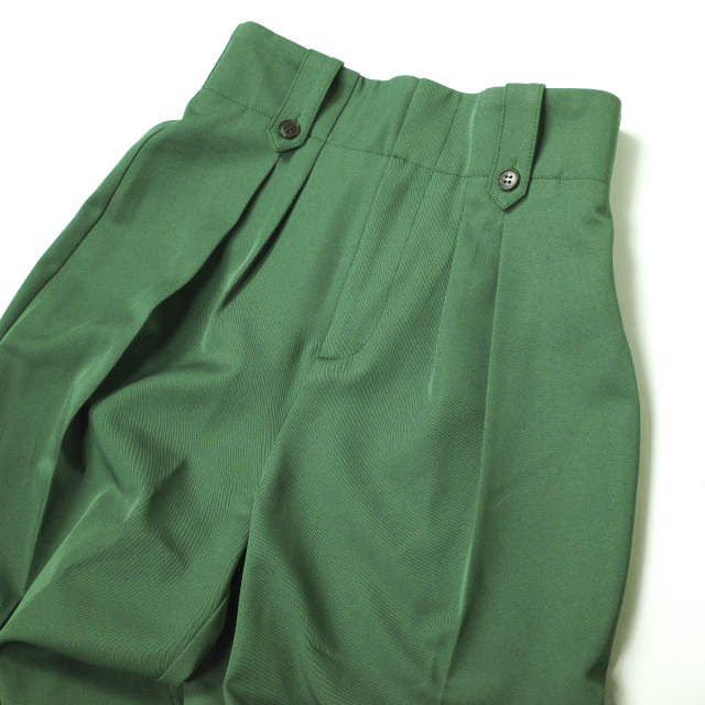 Lirica URBAN RESEARCH ROSSO ハイウエスト ポリエステル パンツ
