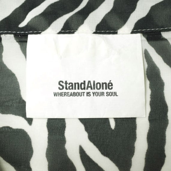 STAND ALONE × BEAUTY & YOUTH ゼブラ シャツ リミテッド