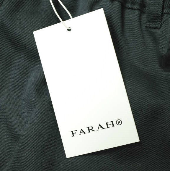 FARAH イージー ワイド テーパード パンツ コットン パンツ