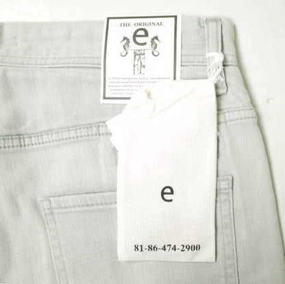 イージーンズ SEA HORSE SLIM コットンデニムパンツ