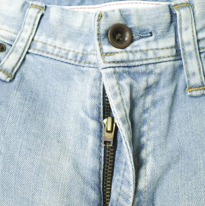 イージーンズ SEA HORSE BOY'S TAPERED 綿 スリムテーパードジーンズ