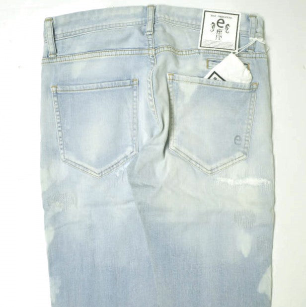 イージーンズ SEA HORSE BOY'S TAPERED 綿 スリムテーパードジーンズ