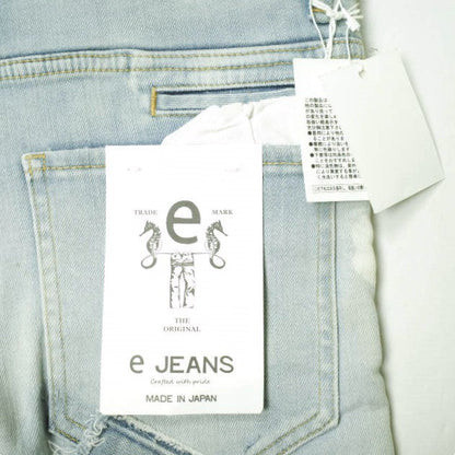 イージーンズ SEA HORSE SLIM 綿 デニムパンツ