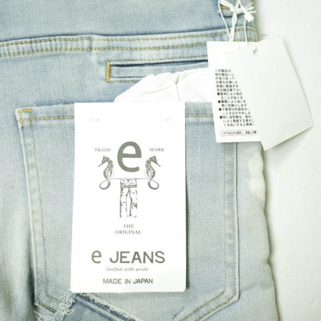 イージーンズ SEA HORSE SLIM 綿 デニムパンツ