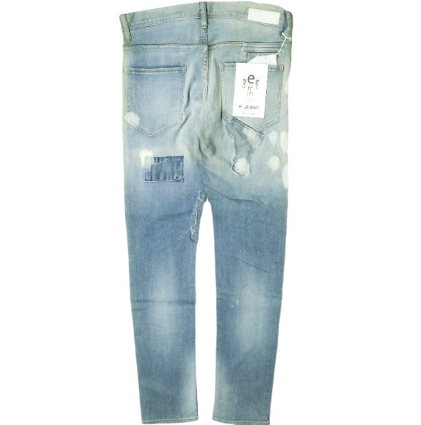 イージーンズ SEA HORSE SLIM 綿 デニムパンツ
