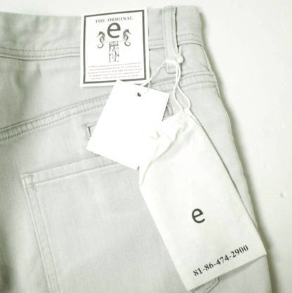 イージーンズ SEA HORSE SLIM コットンデニムパンツ