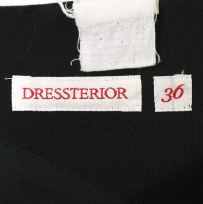 DRESSTERIOR ノースリーブ ワンピース ポリエステル混紡