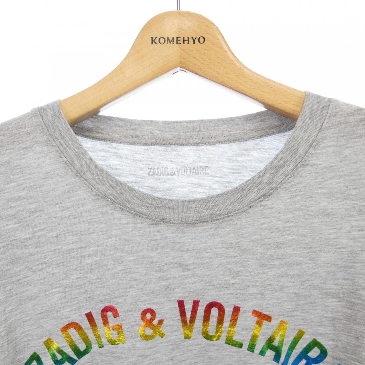 ザディグエヴォルテール コットンTシャツ